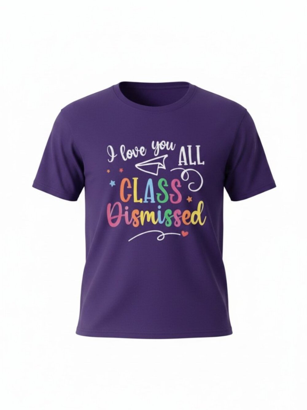 Teacher Last Day of School T-Shirt Women's Large